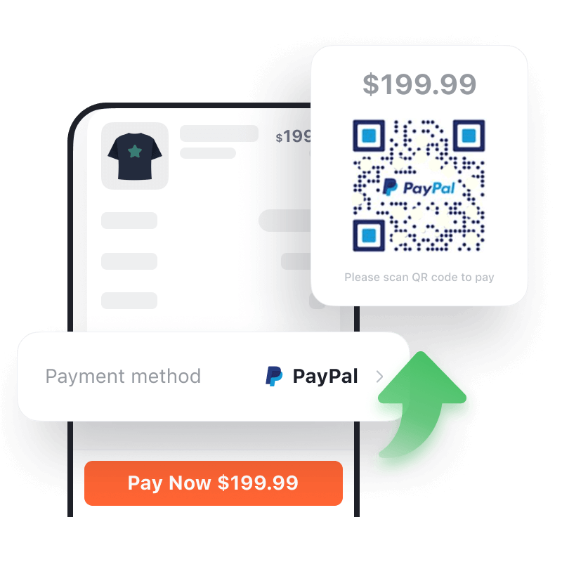 Paypal收款，